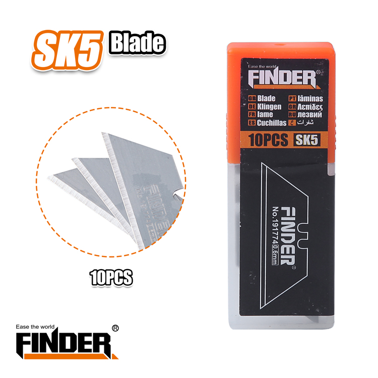 Σετ ανταλλακτικές λάμες για κοπίδι - 10pcs - Finder - 191774 - Image 2