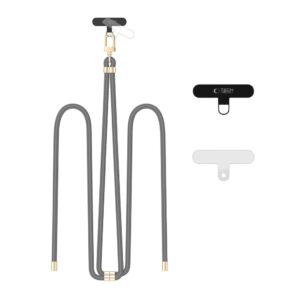 TECH-PROTECT C7S ROPE CROSSBODY STRAP CRAYON GREY/GOLD