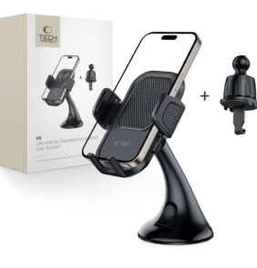 TECH-PROTECT V8 UNIVERSAL DASHBOARD UNRG & VENT CAR MOUNT BLACK