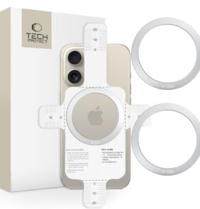 TECH-PROTECT MMP-110 2IN1 MAGNETIC MAGSAFE RING SILVER & SILVER