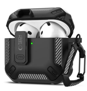 TECH-PROTECT CARBONOX APPLE AIRPODS 4 BLACK