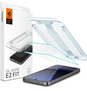 TEMPERED GLASS SPIGEN GLAS.TR ”EZ FIT” 2-PACK GALAXY A56 5G / S24 FE CLEAR