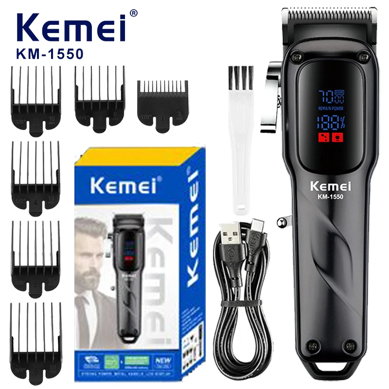 Κουρευτική μηχανή - KM-1550 - Kemei - Image 2