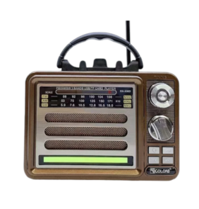 Επαναφορτιζόμενο ραδιόφωνο Retro - RX-306D - 370045 - Brown