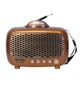 Επαναφορτιζόμενο ραδιόφωνο Retro - MD-1016BT - 410164 - Light Brown