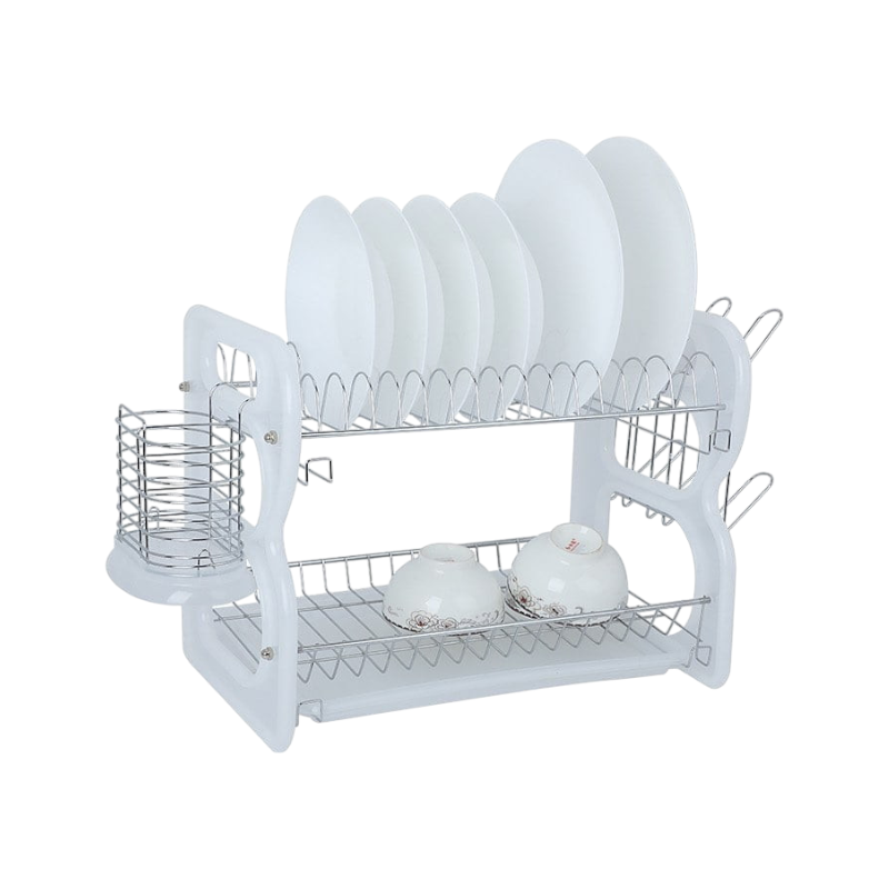 Πιατοθήκη αποστράγγισης διώροφη - WL-232 - 40cm - 521315 - Orange