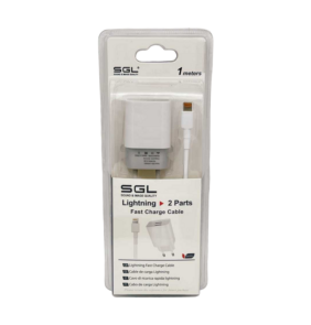 Αντάπτορας φόρτισης με καλώδιο - Lightning - Quick Charge - D5-S2 - 1m - 099552
