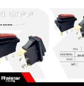Διακόπτης οχημάτων On/Off - R-F13209B-23-2U - 2pcs - 180942