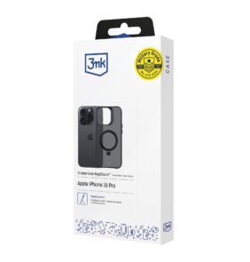Apple iPhone 16E/ iPhone 17E - 3mk Smoke Case Mag&Stand