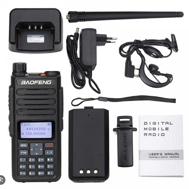 Φορητός πομποδέκτης - UHF/VHF - DMR1801 - Baofeng - 018016 - Image 2
