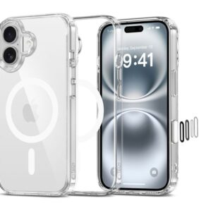 TECH-PROTECT FLEXAIR HYBRID CC MAGSAFE IPHONE 16 CLEAR