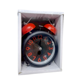 Επιτραπέζιο ρολόι - Ξυπνητήρι - 3301-10 - 301103 - Red