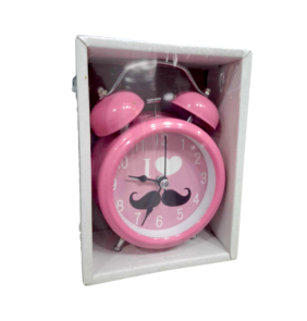 Επιτραπέζιο ρολόι - Ξυπνητήρι - 3301-3 - 330109 - Pink