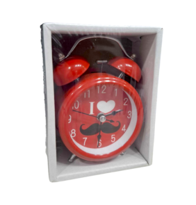 Επιτραπέζιο ρολόι - Ξυπνητήρι - 3301-3 - 330109 - Red