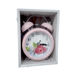 Επιτραπέζιο ρολόι - Ξυπνητήρι - 3301-4 - 330116 - Pink