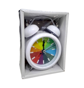 Επιτραπέζιο ρολόι - Ξυπνητήρι - 3301-5 - 330123 - White