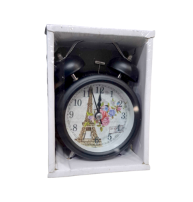 Επιτραπέζιο ρολόι - Ξυπνητήρι - 3301T-2 - 330126 - Black