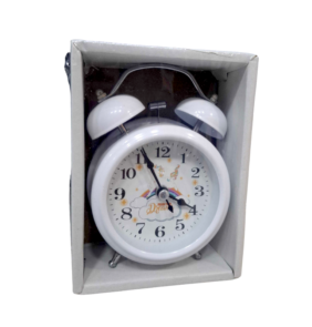 Επιτραπέζιο ρολόι - Ξυπνητήρι - 3301-6 - 330130 - White