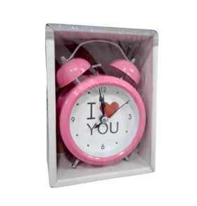 Επιτραπέζιο ρολόι - Ξυπνητήρι - 3301-13 - 330147 - Pink