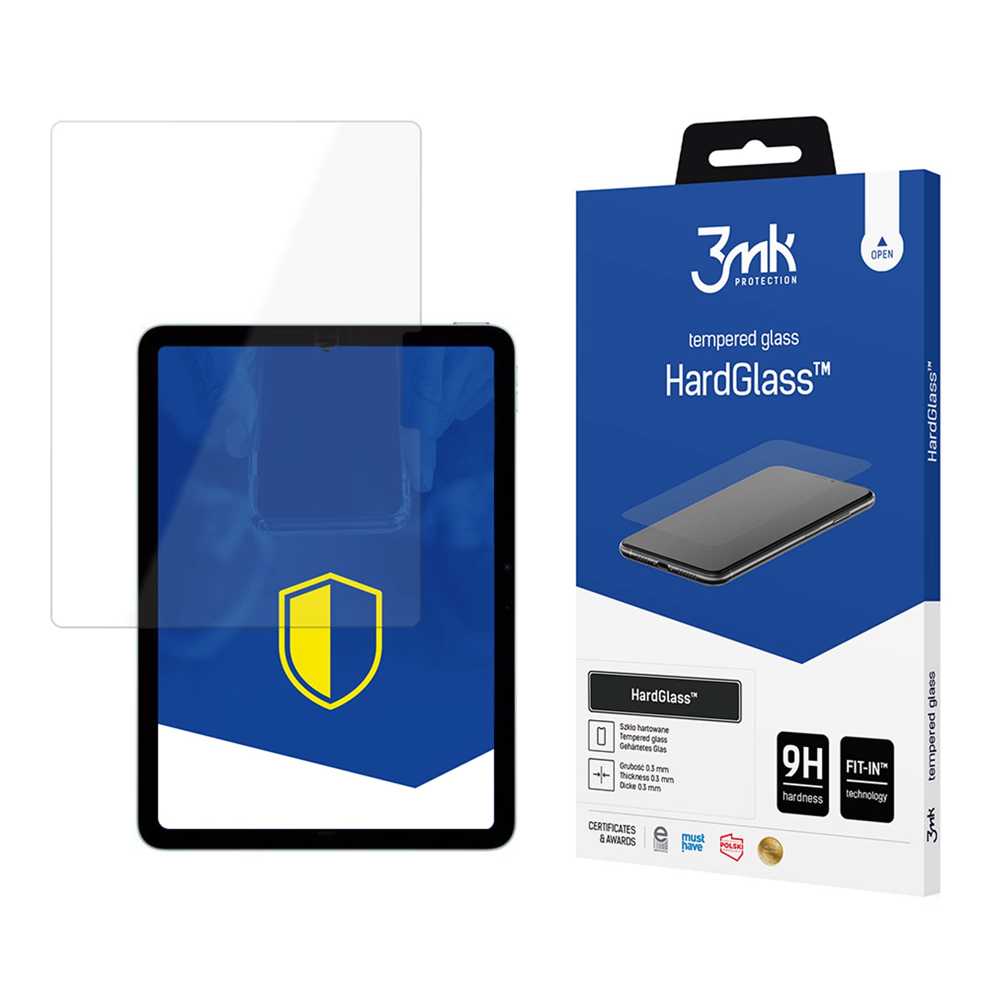 Apple iPad Air 11" (M2/M3/M4) - up to 11" 3mk HardGlass