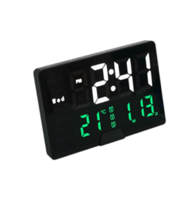 Ψηφιακό ρολόι - Ξυπνητήρι - 6627 - 466271 - Black