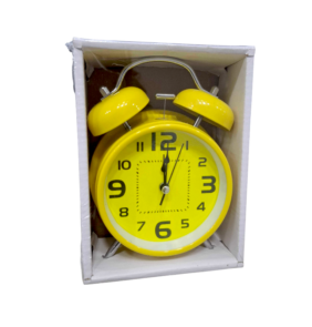 Επιτραπέζιο ρολόι - Ξυπνητήρι - 8806-11 - 806115 - Yellow