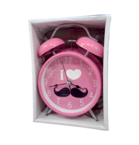Επιτραπέζιο ρολόι - Ξυπνητήρι - 8806-9 - 880635 - Pink
