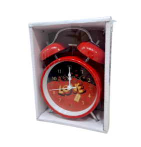 Επιτραπέζιο ρολόι - Ξυπνητήρι - 8806-5 - 880652 - Red/Black