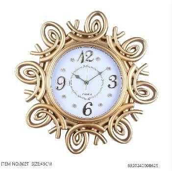 Ρολόι τοίχου Vintage - 862T - 008625 - Gold - Image 2