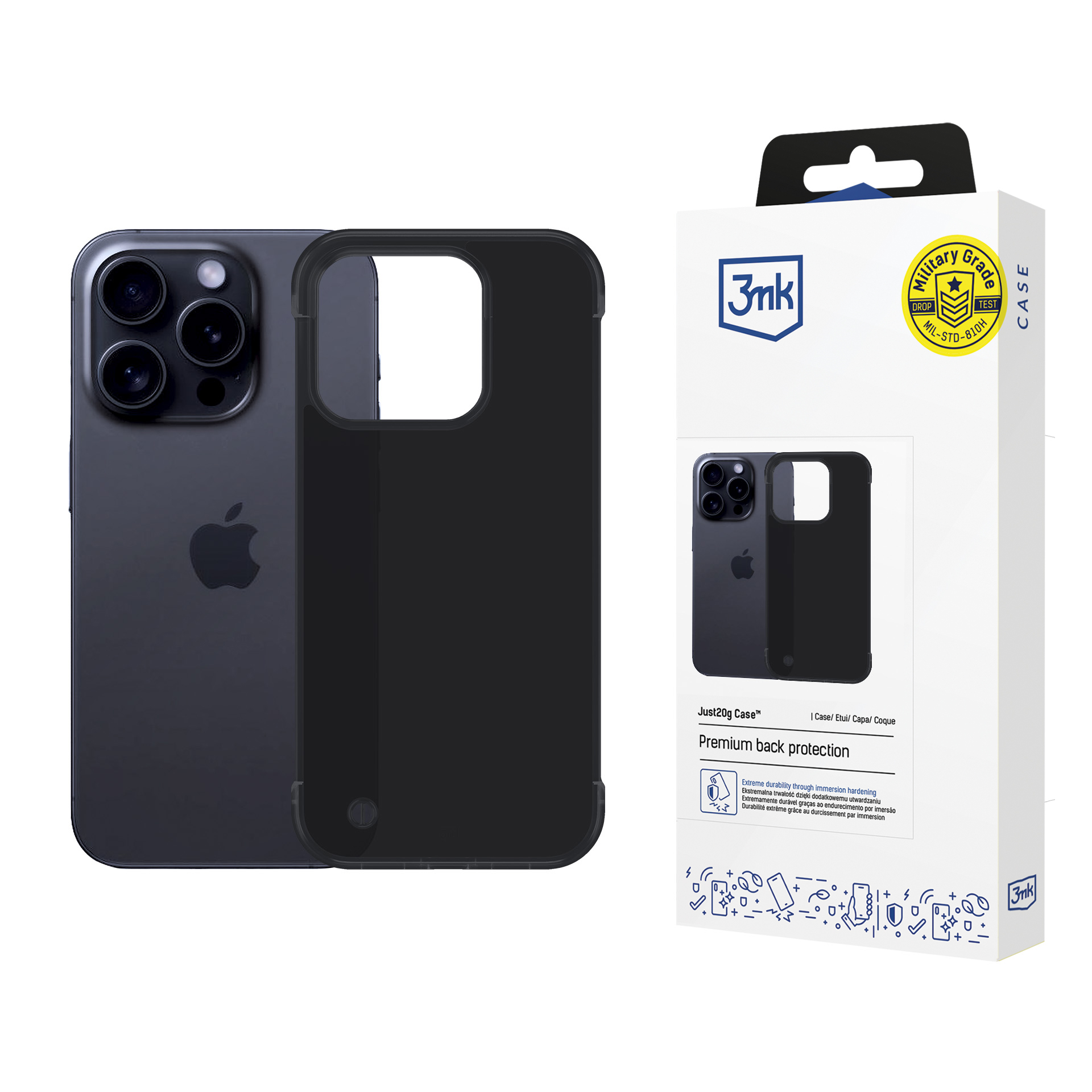 Apple iPhone 14 Pro Max - 3mk Just20g Matt Case