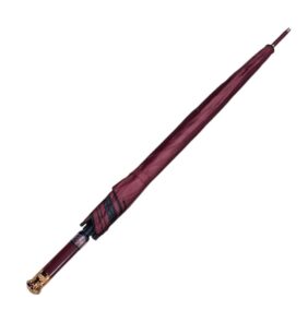 Αυτόματη ομπρέλα μπαστούνι - 171119 - Dark Red