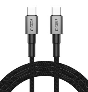 TECH-PROTECT ULTRABOOST DNA TYPE-C CABLE PD 100W / 5A 200CM IRON GREY