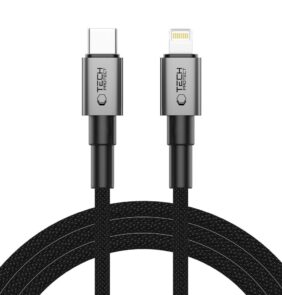 TECH-PROTECT ULTRABOOST DNA LIGHTNING CABLE PD 27W / 3A 200CM IRON GREY
