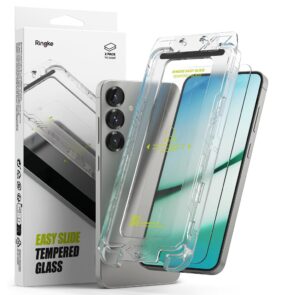 TEMPERED GLASS RINGKE EASY SLIDE 2-PACK GALAXY S24 / S25 CLEAR