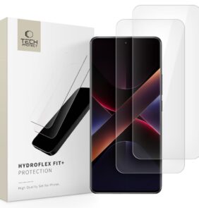 HYDROGEL FILM TECH-PROTECT HYDRO FLEX+ 2-PACK XIAOMI REDMI NOTE 14 PRO 5G / 14 PRO+ PLUS 5G / POCO X7 5G CLEAR