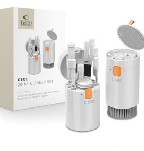 TECH-PROTECT CS01 CLEANER SET 20IN1 FOR PHONE & EARPHONE & TABLET & LAPTOP WHITE