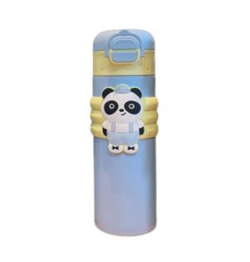 Παιδικό παγούρι-θερμός με καλαμάκι - 500ml - 219446 - Blue
