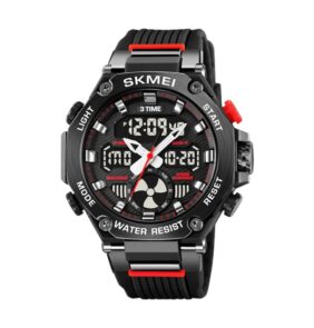 Ψηφιακό/αναλογικό ρολόι χειρός - Skmei - 2223 - Black