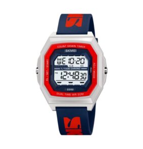 Ψηφιακό ρολόι χειρός - Skmei - 2282 - White/Blue/Red