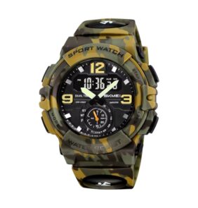 Ψηφιακό/αναλογικό ρολόι χειρός - Skmei - 2341 - Army Green