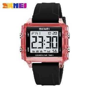 Ψηφιακό ρολόι χειρός - Skmei - 2320 - Black/Pink - Image 2