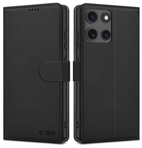 TECH-PROTECT WALLET MOTOROLA MOTO G15 / G15 POWER / G17 / G17 POWER MATTE BLACK