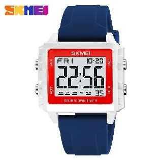 Ψηφιακό ρολόι χειρός - Skmei - 2320 - Blue/White/Red - Image 2