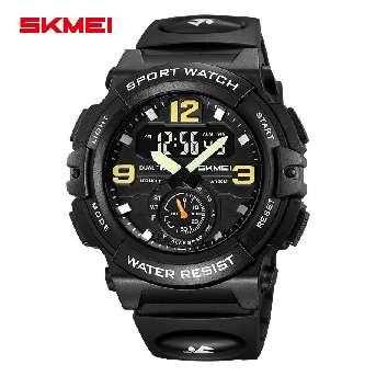 Ψηφιακό/αναλογικό ρολόι χειρός - Skmei - 2341 - Black - Image 2