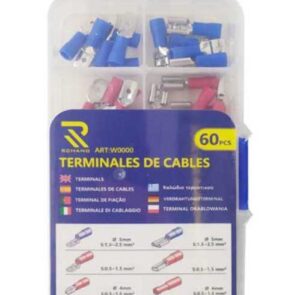 Σετ ακροδέκτες καλωδίων 10 τύπων - 60pcs - 119940