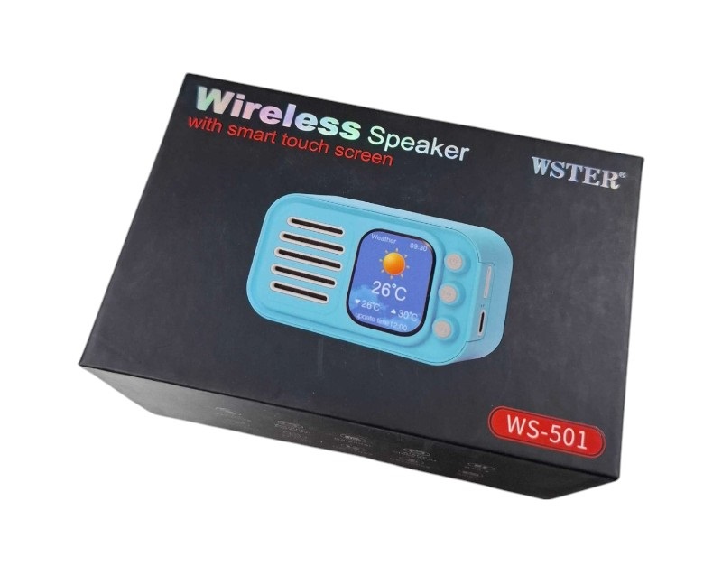 Ασύρματο ηχείο Bluetooth με οθόνη - WS-501 - 811788 - Green - Image 2