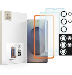 TEMPERED GLASS TECH-PROTECT SUPREME SET 3-PACK GALAXY S25 ULTRA CLEAR