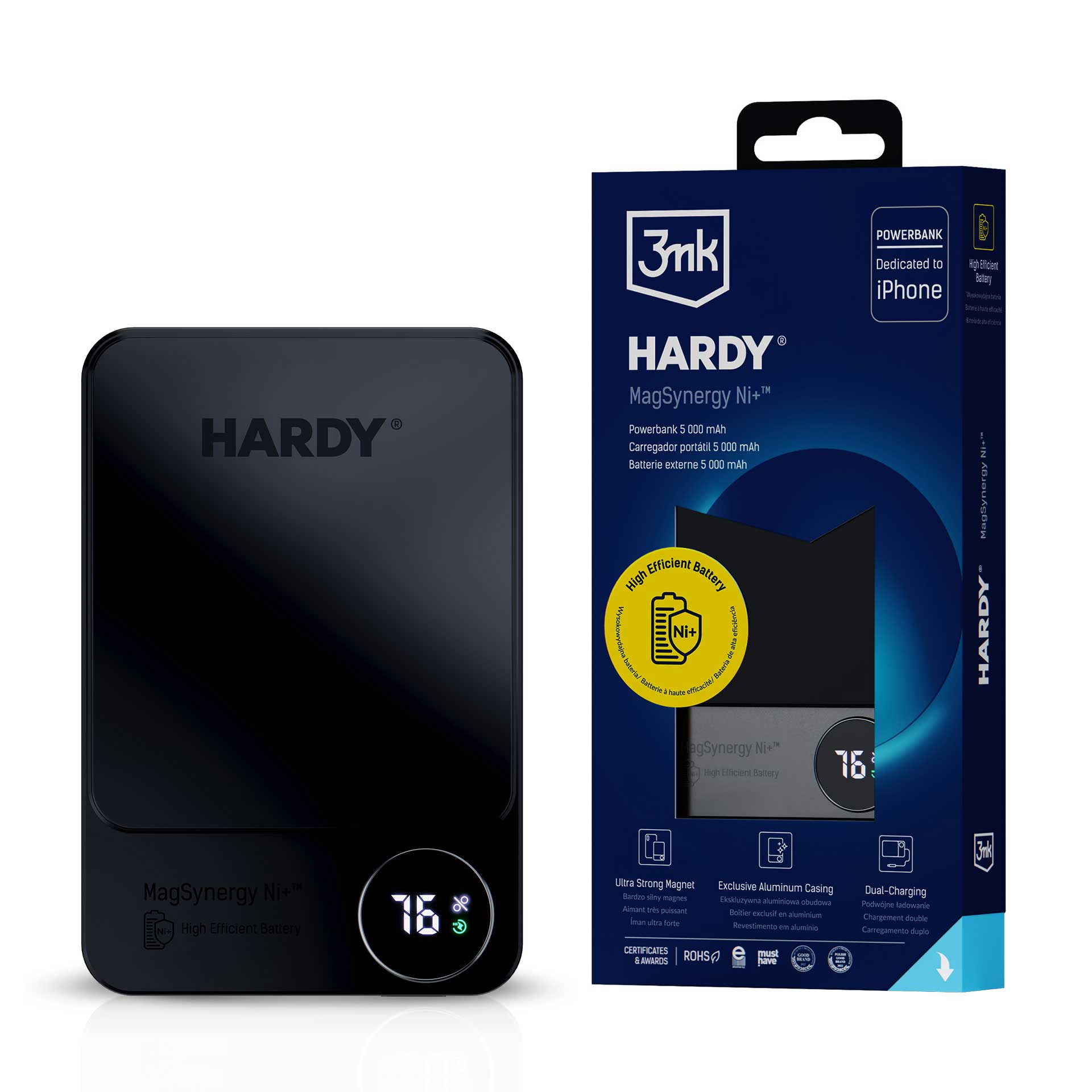 Accessories - 3mk HARDY MagSynergy Ni+ 5