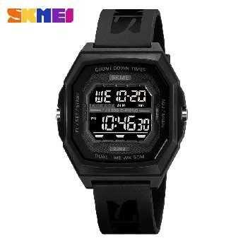 Ψηφιακό ρολόι χειρός - Skmei - 2282 - Black/Black - Image 2