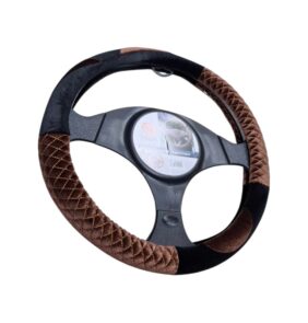 Κάλυμμα τιμονιού αυτοκινήτου - XY-054 - 122506 - Brown